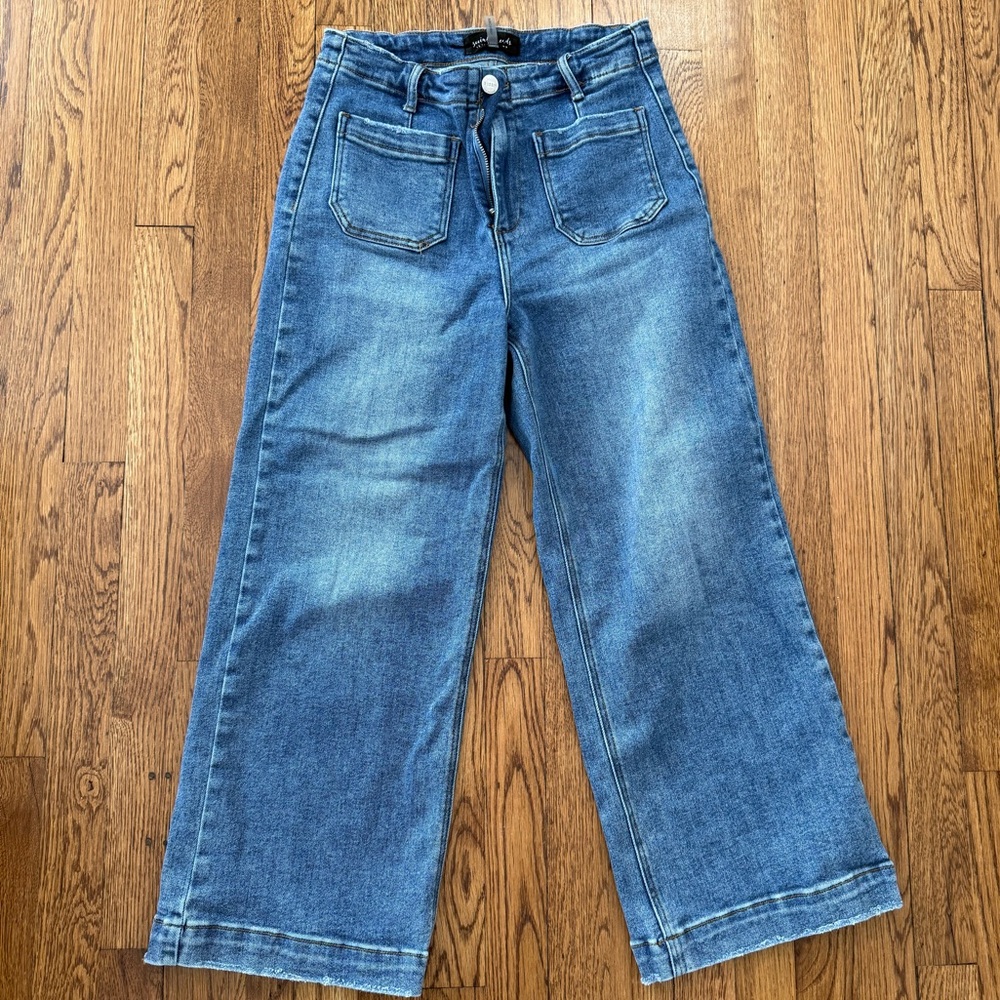 Risen Amelia Patch Pocket jeans